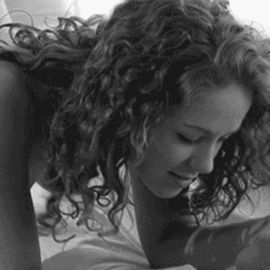 Blowjob sensual lingerie curly